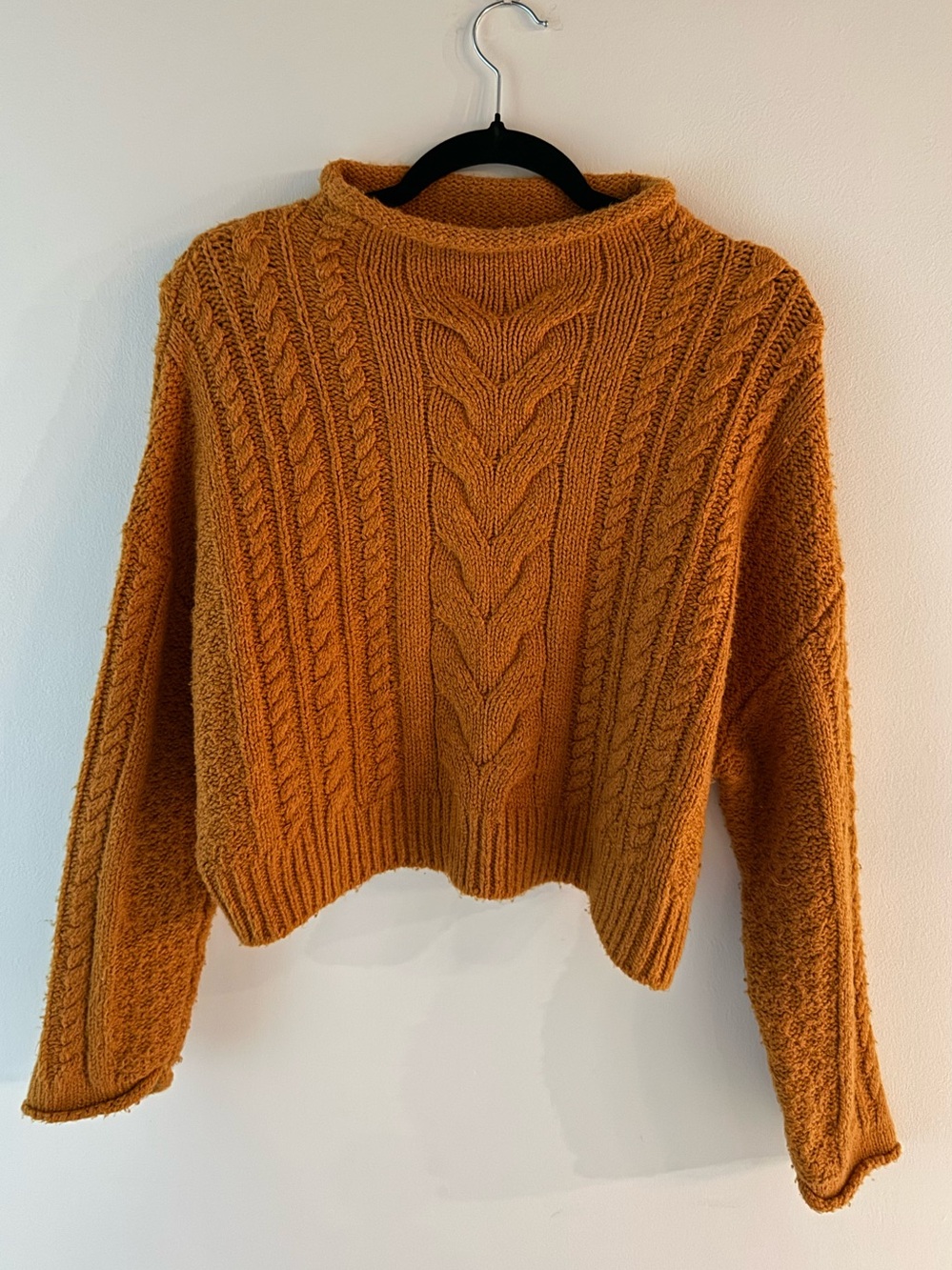 EC! Anthropologie Pilcro Cottagecore Literary Chic On Trend Cable-Knit Sweater - Picture 2 of 4